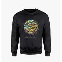 Thumbnail for GIANT'S CAUSEWAY - Badge - Sweatshirt - Black