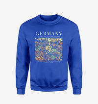 Thumbnail for GERMANY - Poster - Sweatshirt - Blue