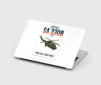 Thumbnail for Aérospatiale SA 330B Puma design on white MacBook case