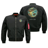 Thumbnail for KOH LIPE - Badge - Bomber Jacket - Black