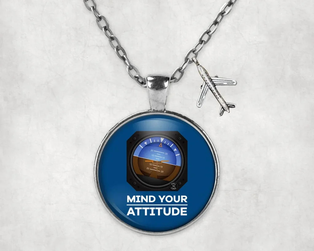 Mind Your Attitude Necklace - view 2