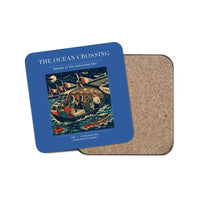 Thumbnail for The Ocean Crossing - Designed Coasters design on blue 1-piece