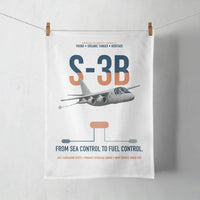 Thumbnail for S-3B Viking design on white towel