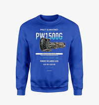 Thumbnail for PW1500G design on blue sweatshirt