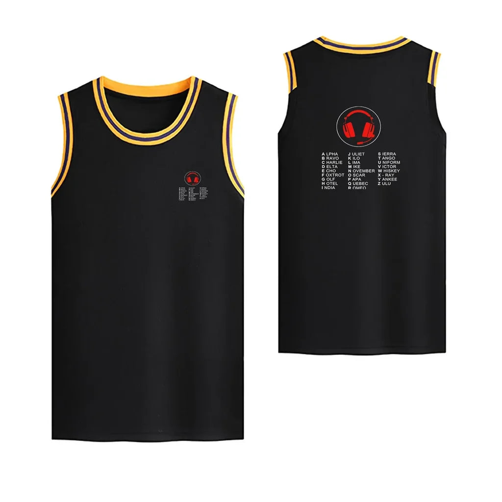 Customisable Aviation Alphabet Basketball Print - view 2
