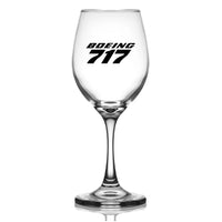Thumbnail for Customisable Boeing 717 Wine Glass - view 2