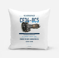 Thumbnail for CF34-8C5 design on white pillow