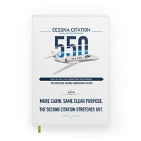 Thumbnail for Cessna Citation 550 - Citation II design on white notebook