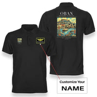 Thumbnail for OBAN - Poster - Double-Side Polo - Black + Name