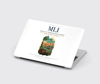 Thumbnail for Quad City International Airport (MLI) design on white MacBook case