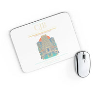 Thumbnail for Coimbatore International Airport CJB Mouse-Pad Rectangle - White