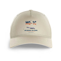 Thumbnail for MQ-1C Gray Eagle ER design on beige printed hat