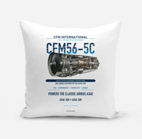 Thumbnail for CFM56-5C design on white pillow