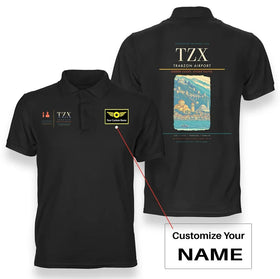 Trabzon Airport (TZX) Premium Polo T-Shirts