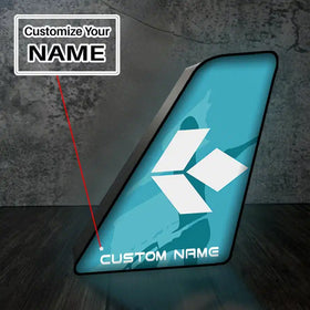 Air Dolomiti Airlines Led Aircraft Tail & 3D Lamp