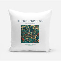 Thumbnail for PUERTO PRINCESA - Poster - Pillow - White