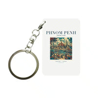 Thumbnail for PHNOM PENH - Poster - Key Chain - White