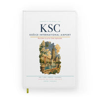 Thumbnail for Košice International Airport (KSC) design on white notebook