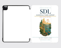Thumbnail for Sundsvall-Timrå Airport (SDL) design on white ipad tablet case