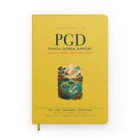 Thumbnail for Punta Gorda Airport (PGD) design on yellow notebook