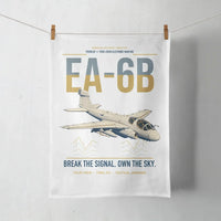 Thumbnail for EA-6B Prowler design on white towel