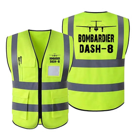 Bombardier Dash-8 & Plane Reflective Vests
