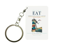 Thumbnail for Pangborn Memorial Airport (EAT) design on white key chain