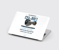 Thumbnail for CF6-80E1 design on white MacBook case