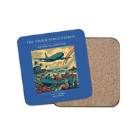 Thumbnail for The Storm Surge Patrol - Designed Coasters design on blue 1-piece