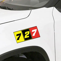 Thumbnail for Boeing 727 Car Sticker - view 2