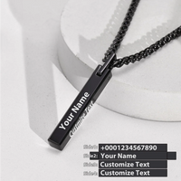 Thumbnail for Customisable Your Custom Design & Image Necklace - view 2