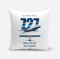 Thumbnail for Boeing 727-200 design on white pillow