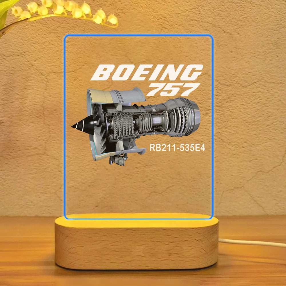 Customisable Boeing 757 Lamp - view 2