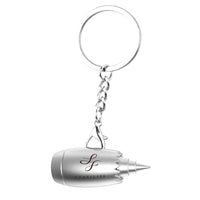 Thumbnail for Customisable StarFlyer Airlines Jet Engine Key Chain - view 2