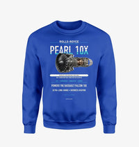 Thumbnail for PEARL 10X design on blue sweatshirt