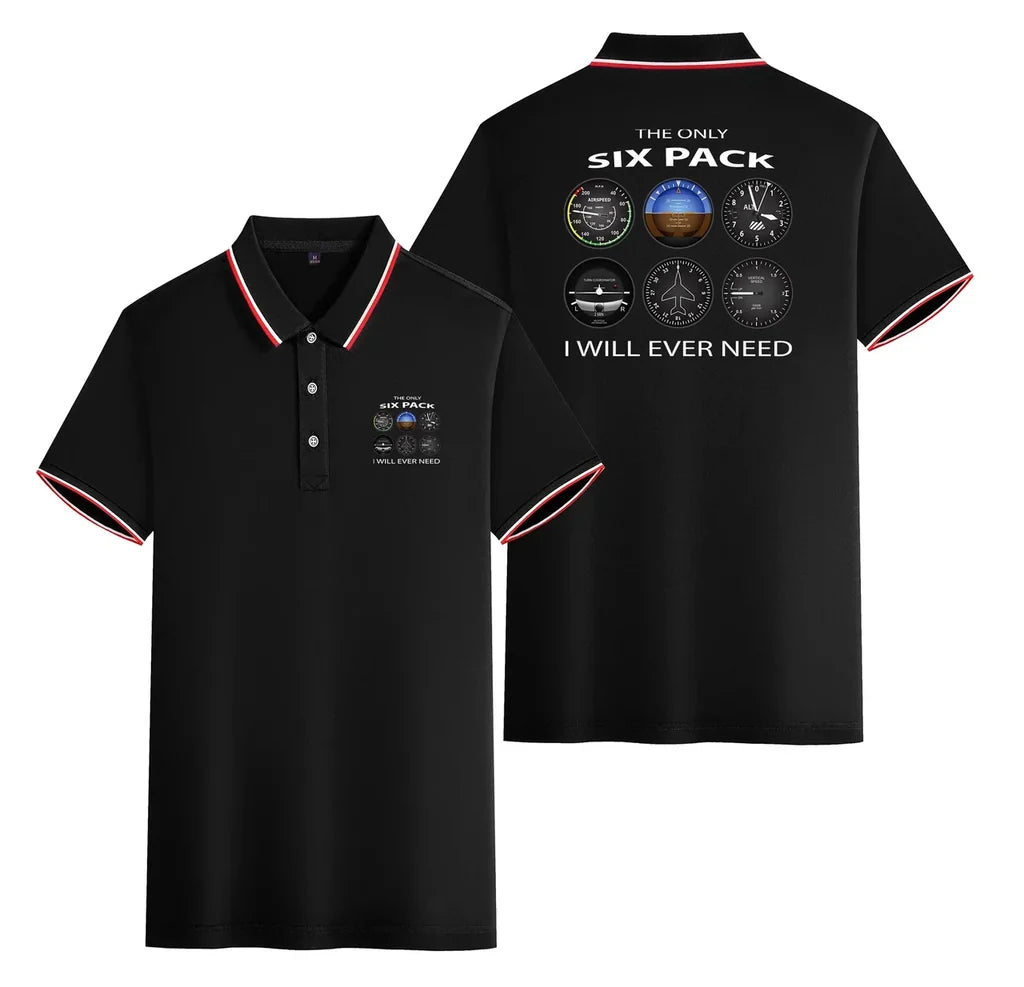 Customisable Only Six Pack I Will Polo Shirt - view 2