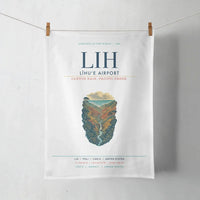 Thumbnail for Līhuʻe Airport (LIH) design on white towel