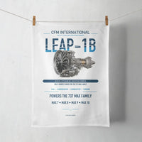 Thumbnail for CFM LEAP-1B design on white towel