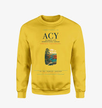 Thumbnail for Atlantic City International Airport (ACY) design on yellow sweatshirt