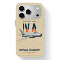 Thumbnail for Dassault Mystère IV A design on beige magsafe iphone case, for iPhone 17 Pro