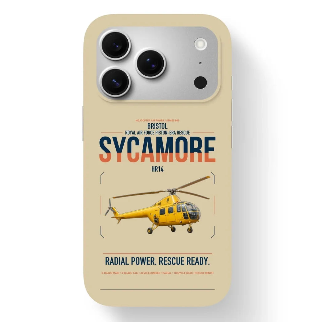 Bristol Sycamore HR14 design on beige magsafe iphone case, for iPhone 17 Pro