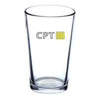 Thumbnail for Customisable CPT & 4 Lines Drinking Glass - view 2