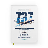 Thumbnail for Boeing 737 MAX 8 design on white notebook