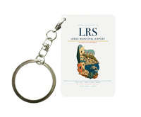 Thumbnail for Leros Municipal Airport (LRS) design on white key chain
