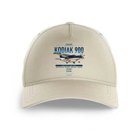 Thumbnail for Daher Kodiak 900 design on beige printed hat