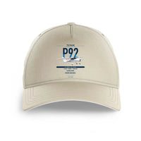 Thumbnail for Tecnam P92 Echo MkII design on beige printed hat