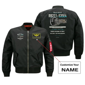 Rolls-Royce RB211-535E4 Engine Bomber Jacket