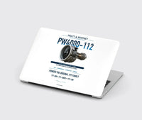 Thumbnail for PW4000-112 design on white MacBook case
