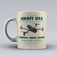 Thumbnail for ANAFI USA Mug design on beige parrot