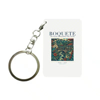 Thumbnail for BOQUETE - Poster - Key Chain - White